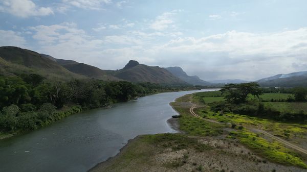 Coastal aerial view
